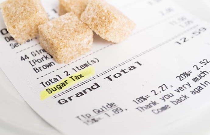 Sugar tax Fonte: GreenMe, https://www.greenme.it/wp-content/uploads/2018/04/sugar_tax.jpg