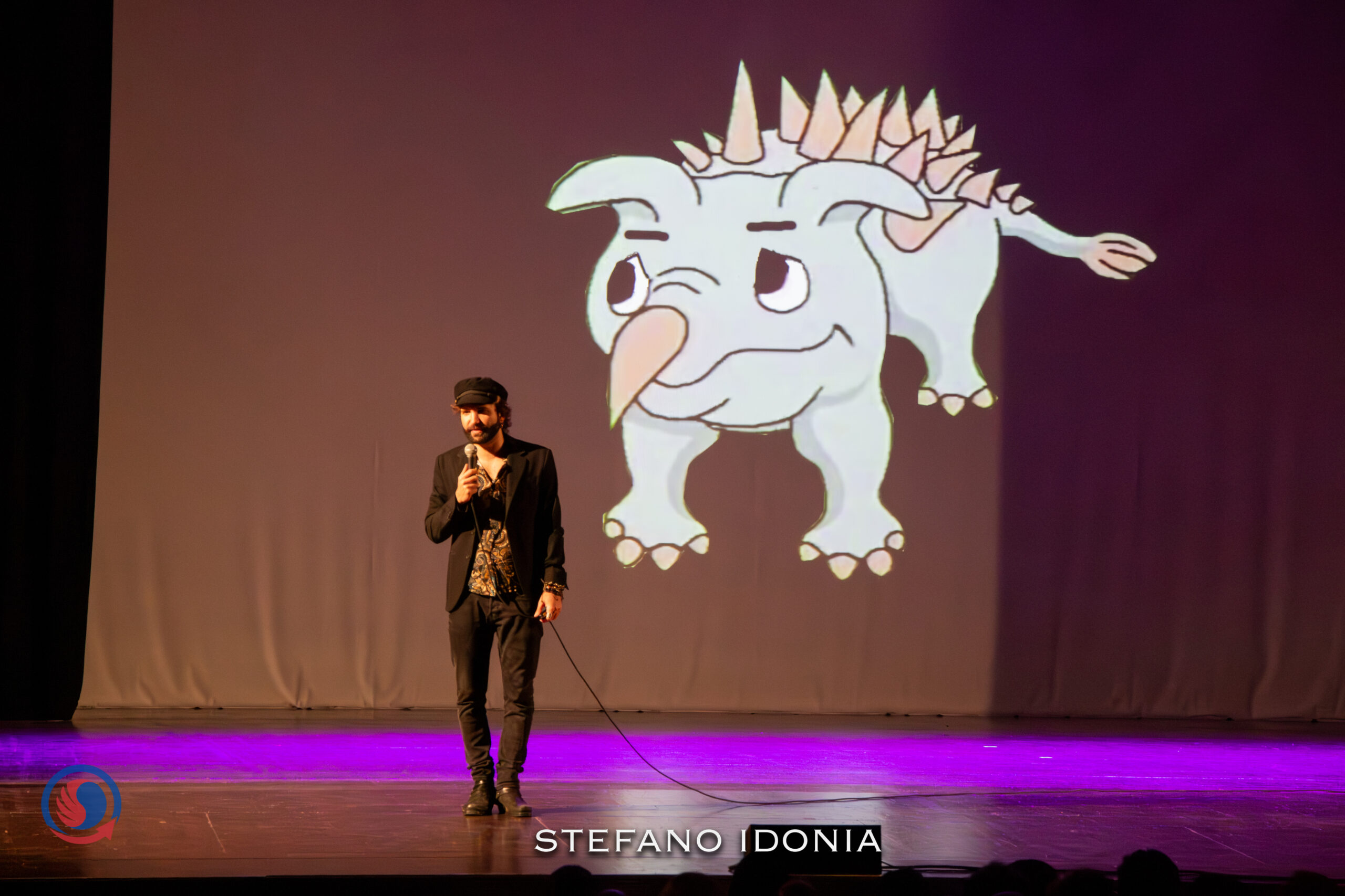 Foto di Stefano Idonia tratte dallo spettacolo a Catania del 9 Novembre 2024